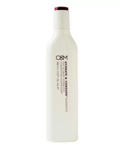 O&M Hydrate & Conquer Shampooing Hydratant 350ml - Cheveux Secs et Colorés