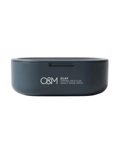 O&M Style Guru Clay 100g - Cire Coiffante Mate à Tenue Souple pour Textures Naturelles