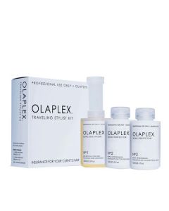 OLAPLEX Travelling Stylist Kit - Système de Reconstruction Professionnelle No.1 & No.2