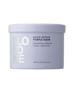 Schwarzkopf Professional BLONDME Bond Repair Purple Mask 500ml - Masque Violet Réparateur