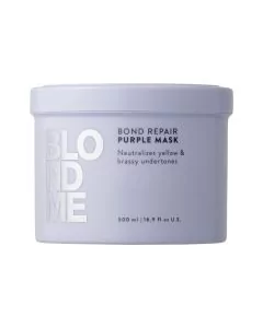 Schwarzkopf Professional BLONDME Bond Repair Purple Mask 500ml - Masque Violet Réparateur