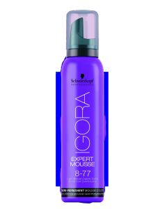 Schwarzkopf Professional Igora Expert Mousse 8.77 Blond Clair Cuivré Extra 100ml