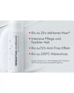 Sebastian No.Breaker Bonding &amp; Styling Leave-In Cream 145ml - Soin Sans Rinçage Fortifiant