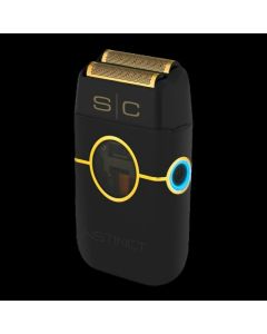 Stylecraft Instinct Metal Black Shaver - Rasoir Professionnel avec Moteur IN2-Vector et Lame Black Diamond Carbon