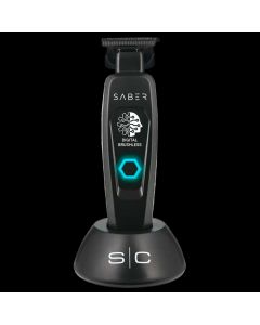 Stylecraft Saber Black Trimmer – Tondeuse de Finition Professionnelle à Lame Carbone