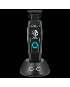 Stylecraft Saber Black Trimmer – Tondeuse de Finition Professionnelle à Lame Carbone