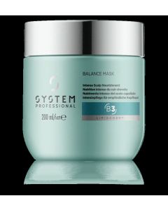 System Professional B3 Balance Mask - Masque Hydratant Apaisant pour Cuir Chevelu Sensible 200ml