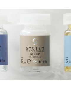 System Professional R+ Repair Infusion 20x5ml - Ampoules Réparatrices Intensives pour Cheveux Abîmés