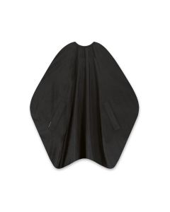 Trend Design Cutting Cape Classic Black - Pèlerine de Coupe Professionnelle 135x150cm