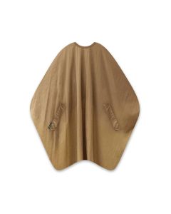 Trend Design Cutting Cape Peignoir de Coupe Latte Macchiato 135x150cm