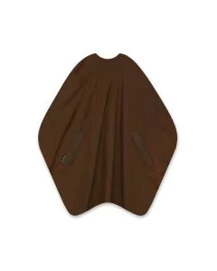 Trend Design Cutting Cape - Pèlerine de Coupe Professionnelle Marron 135x150cm
