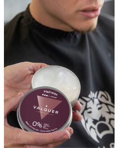 Valquer Cire Coiffante Fixation Forte 100ml - Finition Mate &amp; Protection UV