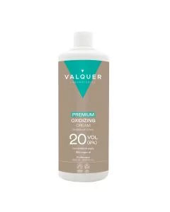Valquer Premium Oxydant 20 Vol (6%) 1000 ml – Révélateur Crémeux à l'Huile d'Argan