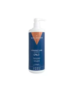Valquer STRAIGHT HAIR Shampooing Cheveux Lisses Panthenol & Coton 1000ml