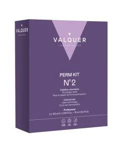 VALQUER WAVE KIT Nº 2 Permanente Cheveux Colorés 100+100+10 ML