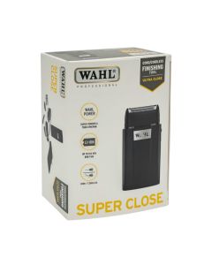 Wahl Super Close - Rasoir Électrique Ultra-Précis avec Lame de Rechange et Grille de Rasage