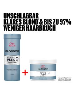 Wella Professionals BlondorPlex Mask Nº2 500ml - Masque Réparateur Intense pour Cheveux Blonds