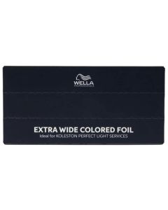 Wella Professionals Papier Aluminium XL pour Mèches et Colorations Professionnelles
