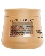Absolut Repair Gold Quinoa + Protein - Masque Doré restructurant - à rincer - | 250 ml - Serie Expert 
