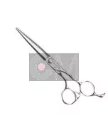 Aristocut Ciseaux MAKOTO 5.5 offset - Acier Cobalt, Design Ergonomique Professionnel