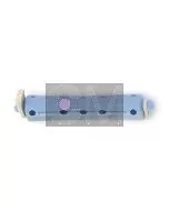 Bleu-gris 80 mm diamètre 12 mm (12 pièces) – Bi-Color