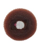 Efalock Anneau à Chignon 8 cm Brun - Boudin Professionnel pour Chignons Volumineux