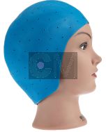 Efalock Bonnet à Mèches en Caoutchouc Bleu - Professionnel Réutilisable