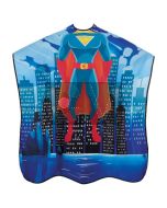 Efalock Cape Enfant Super Hero - Cape de Coiffure Antistatique et Hydrofuge 90x130cm