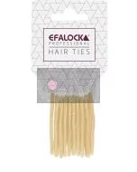 Efalock Élastiques à Cheveux Petits Blond 10 Pièces