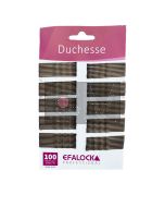 Efalock Épingles à Cheveux Duchesse 50mm Marron (100 pcs)