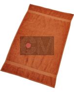 Efalock Serviette Terracotta 50x90 cm - Coton 100% Premium pour Professionnels