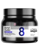 L'Oréal Professionnel Blond Studio Purple Lightening Balm 500g - Décolorant Violet Professionnel