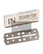 Lames inox pour rasoir - Sibel