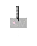 Lussoni Pin Tail Comb 300 – PeigneQueue de Rat Professionnel à Mèche Métallique