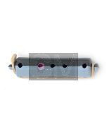 Noir-gris 60 mm diamètre 15 mm (12 pièces) – Bi-Color