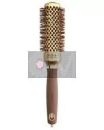 Olivia Garden Expert Blowout Shine 35/50 mm Or & Brun - Brosse Ronde Professionnelle
