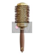 Olivia Garden Expert Blowout Shine 55/70 mm Or & Marron - Brosse Ronde Professionnelle