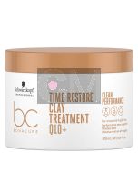 Schwarzkopf BC Time Restore Masque Argile Q10+ 500ml - Cheveux Matures