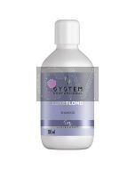 System Professional LuxeBlond Shampoo 100ml - Shampooing Anti-Reflets Jaunes pour Cheveux Blonds