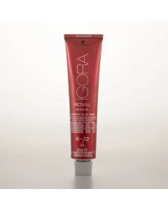 6-32 Blond foncé matt fumé - Igora Royal Metallics