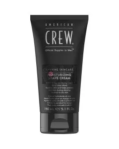 American Crew Crème de Rasage Hydratante 150ml - Soin Rasage Peau Sèche et Sensible