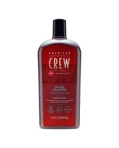American Crew Detox Shampoo 1L - Nettoyage Profond et Exfoliation Douce