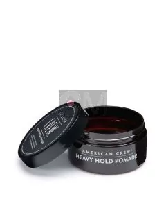 American Crew Heavy Hold Pomade 85g - Fixation Extrême & Brillance Intense
