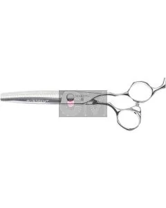 Aristocut Ciseaux de Sculpture MAKOTO 35T Offset – Lame Cobalt, Design Ergonomique