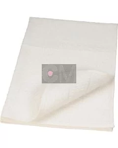 Bob Tuo Serviette de Coiffure 50x85cm Blanc - 100% Coton Professionnel