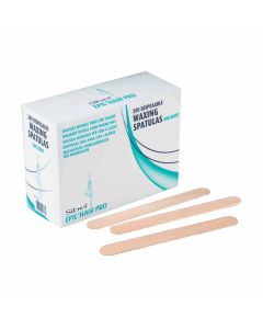 Boîte de 200 spatules jetables pour le corps Epil’Hair Pro de Sibel 