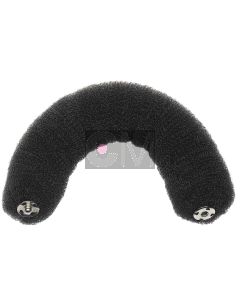 Efalock Boudin à Chignon 23cm Noir avec Bouton Pression