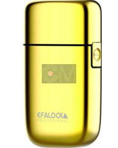 Efalock eGLADIO Rasoir à Feuilles Professionnel Or - Rasage Ultra-Précis 0,0 mm