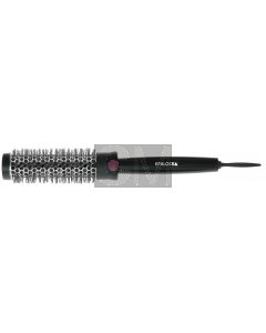 Efalock Brosse Brushing Métal Soft 25/38mm – Professionnelle pour Cheveux Mi-longs