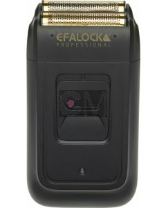 Efalock GOAL Rasoir à Double Grille Noir - Rasage Précis et Doux